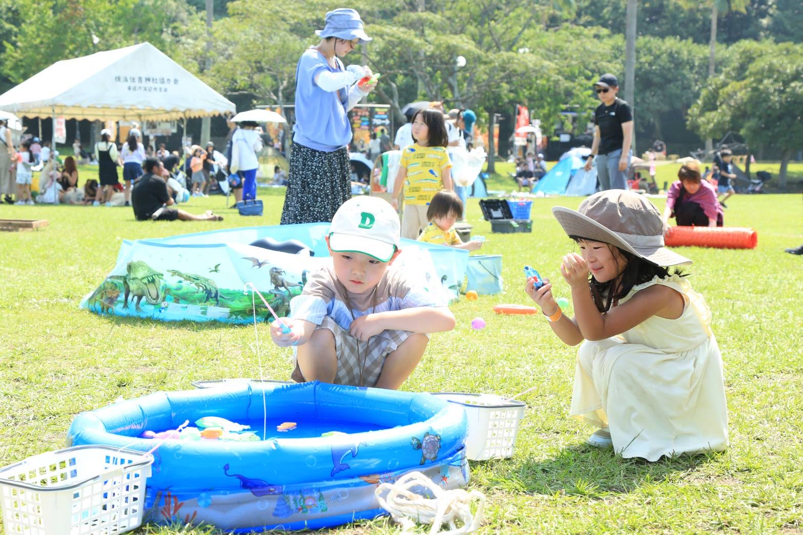 2024年開催時の様子：やってみよう！ゾーン